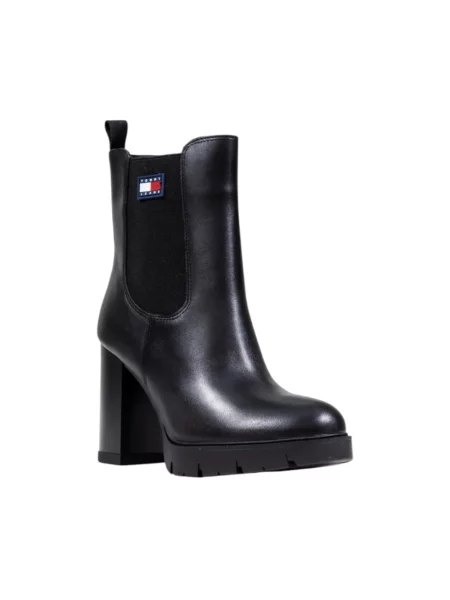 Botki Tommy Jeans czarne