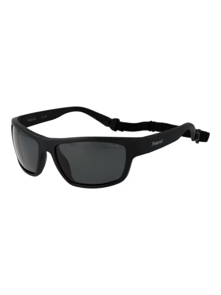 Okulary przeciwsłoneczne Polaroid PLD matte black/grey polarized czarne