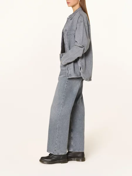 G-Star Dżinsy Z Szerokimi Nogawkami Luźny Krój blau niebieskie