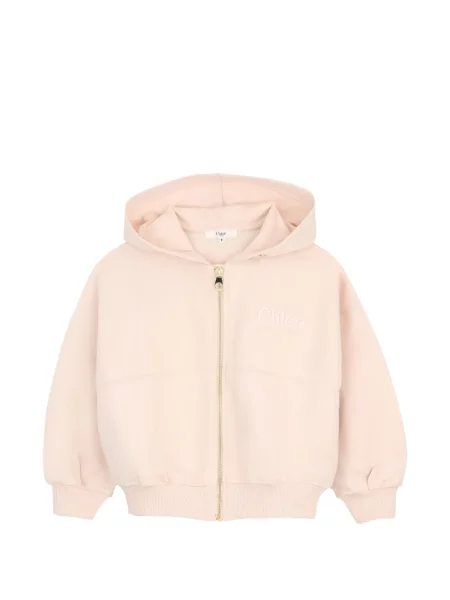 Bluza z kapturem dziecięca Chloe różowa