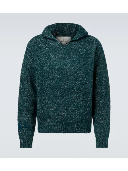 Vlněný svetr Erl zelený