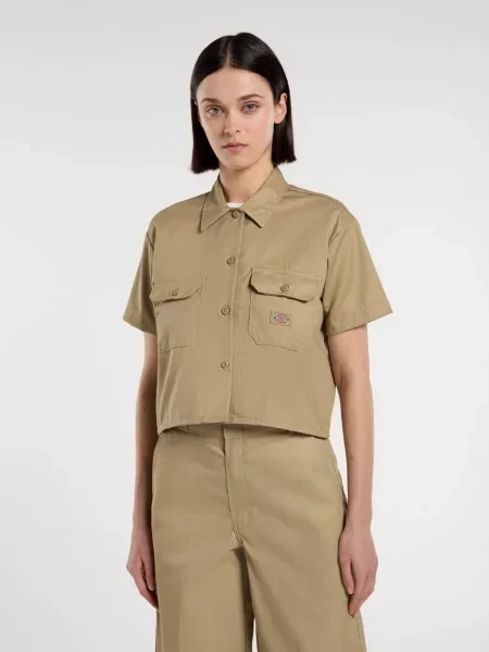 Сорочка Dickies Chain Lake поліестер/бавовна бежевий