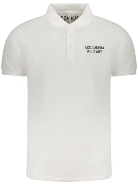 Polo Accademia Militare cu mâneci scurte alb