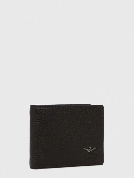 Aeronautica Militare Usnjena denarnica rjava