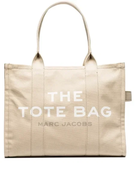 Geantă shopper Marc Jacobs bej