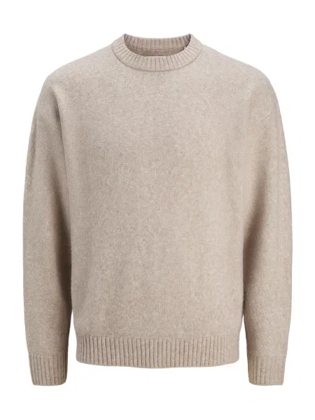 JACK & JONES Pulover JJESoho Ollie amestecat bej