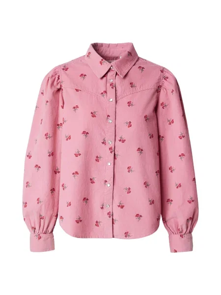 LEVI'S ® Bluză JUNA verde jad / ciclam / roz deschis roșu