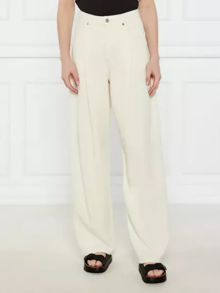 BOSS ORANGE Blugi C_SLOUCHY PLEATD portocaliu