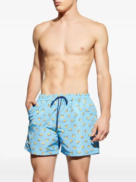Slip de baie Paul Smith cu imagine albastru