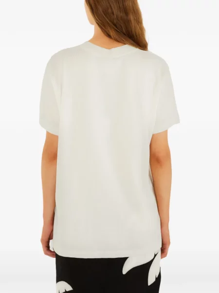 Tricou grafic Farm Rio cu imagine alb