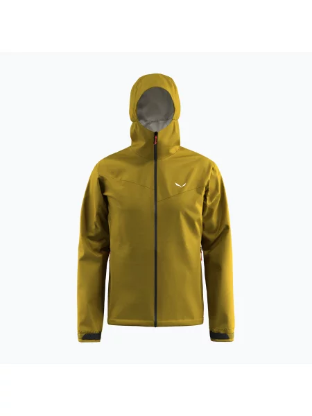 Jachetă de ploaie pentru bărbați Salewa Puez Aqua 4 PTX olive kaki