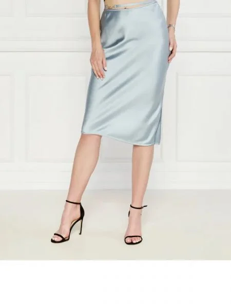 Karl Lagerfeld Fustă karl charm soft skirt albastru
