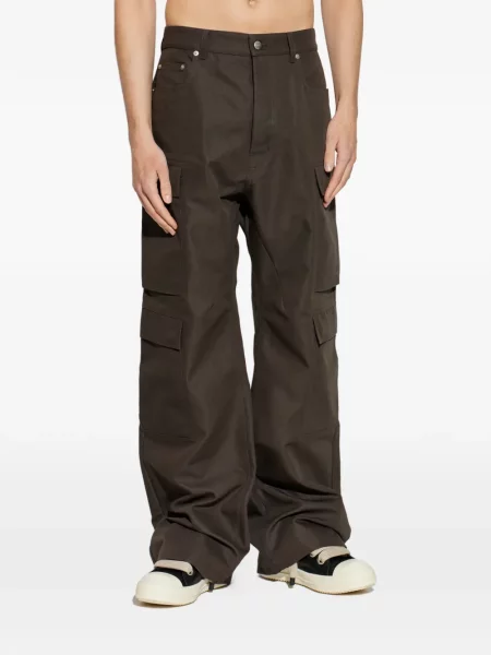 Pantaloni cargo Rick Owens maro