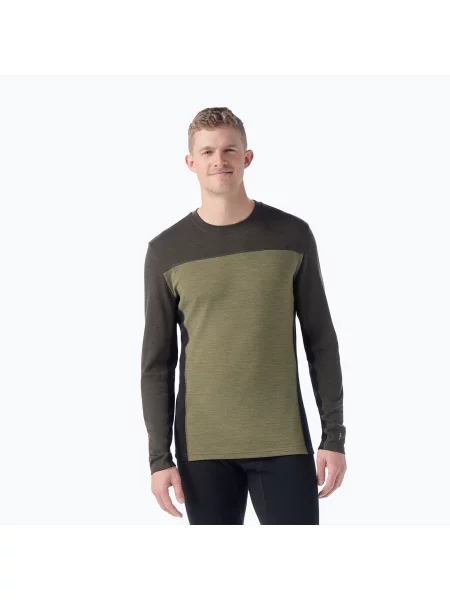Merino gyapjú klasszikus termikus termoaktív fehérnemű Smartwool zöld