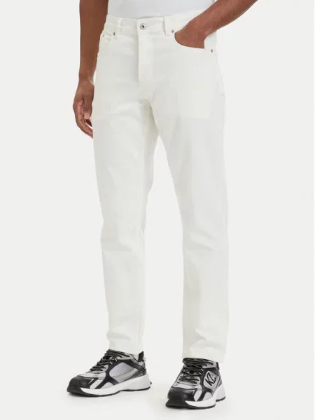 Karl Lagerfeld Jeans Джинси Tapered Fit білий