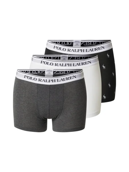 Polo Ralph Lauren Boksarice CLSSIC siva / temno siva / črna bela