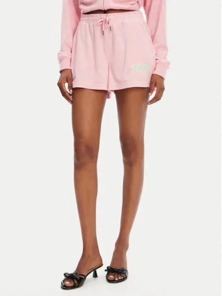 Juicy Couture Sportske kratke hlače Perkin ružičasta