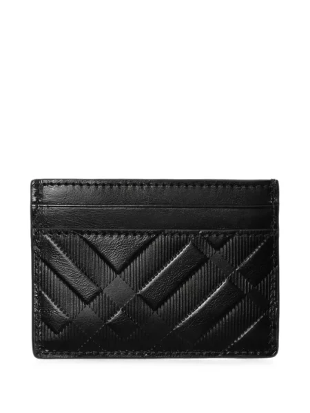 Portofel Burberry în carouri negru