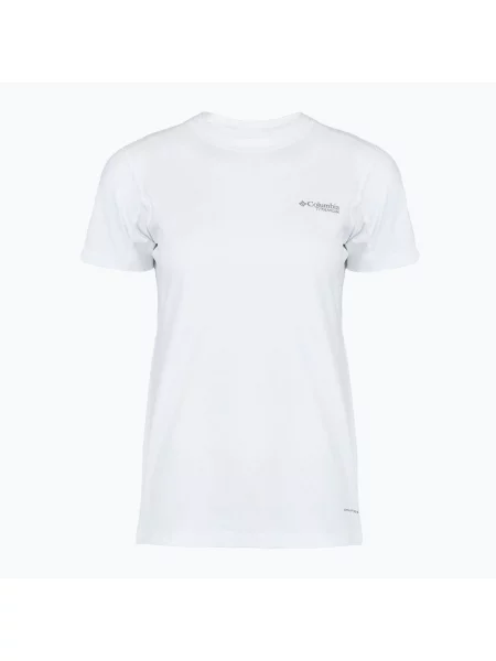 Tricou pentru femei Columbia Diamond Peak Pro white alb