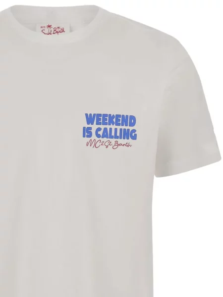 Tricou Mc2 Saint Barth alb