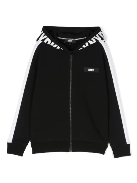 Bluza z kapturem dziecięca Dkny czarna