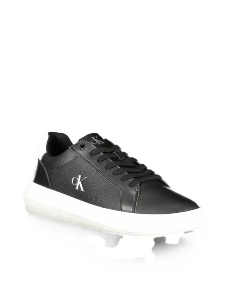 Sneakerși Calvin Klein cu imagine chunky negru
