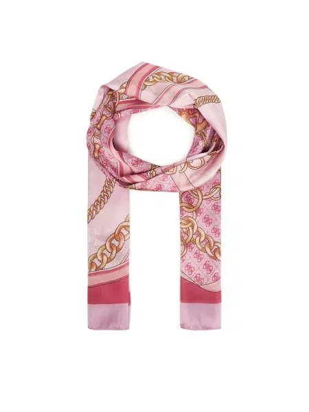 Шал Guess MERIDIAN с десен розово