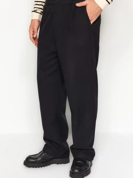 Pantaloni Trendyol negru