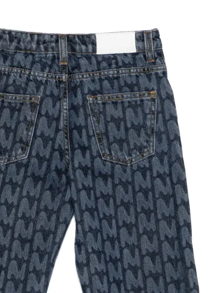 Jeansy dziecięce Msgm niebieskie