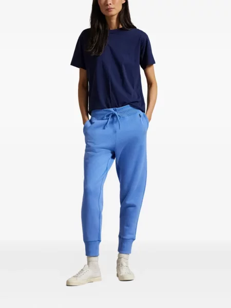 Drobė kuprinė Polo Ralph Lauren mėlyna