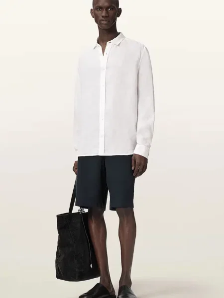 Льняная рубашка Allsaints