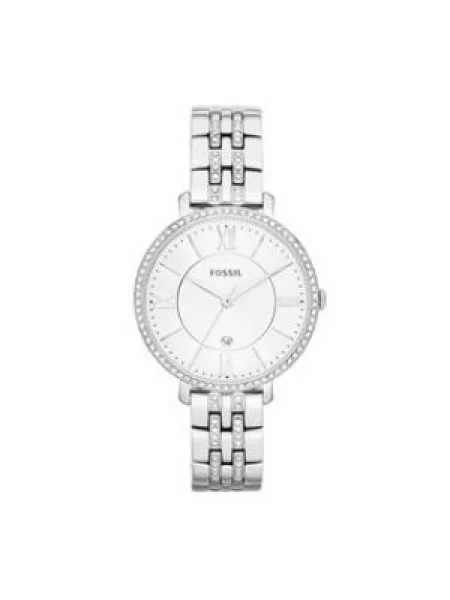 FOSSIL Analógové hodinky strieborná