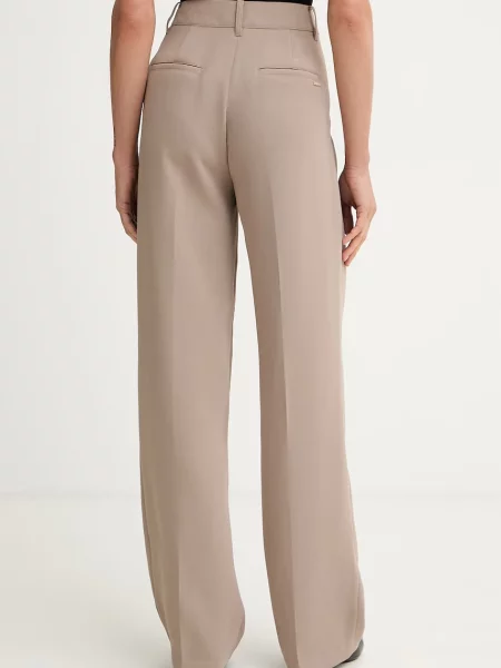 Guess spodnie THEOLINE beżowe