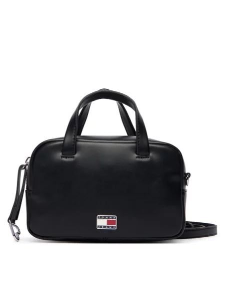 Tommy Jeans Ročna torba Tjw City Trunk Crossover črna