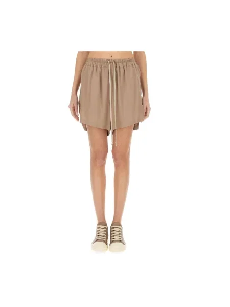 Bermudy Rick Owens beżowe