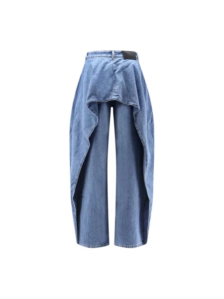 Jeansy straight leg Loewe niebieskie