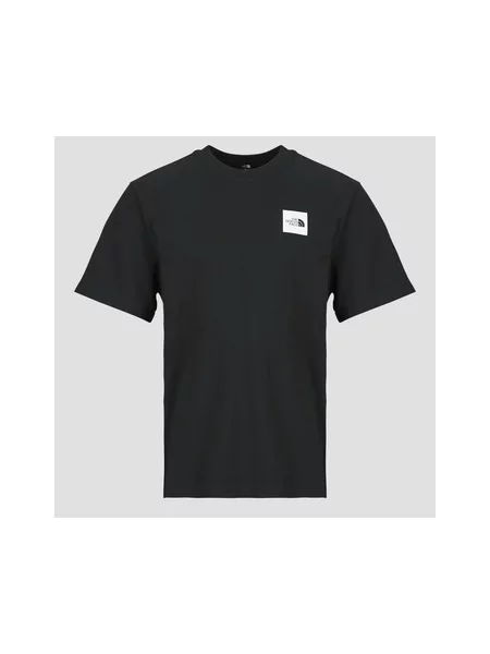 Kratek majica The North Face s kratkimi rokavi črna