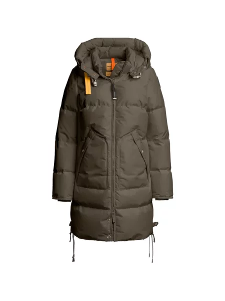 Lung geacă parka Parajumpers cu glugă maro