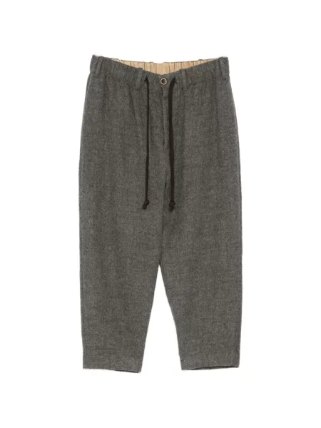 Pantaloni Uma Wang cu cordon gri