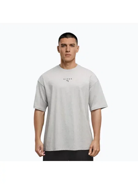 Tricou de antrenament pentru bărbați PUMA Hyrox Lifestyle Tee gray