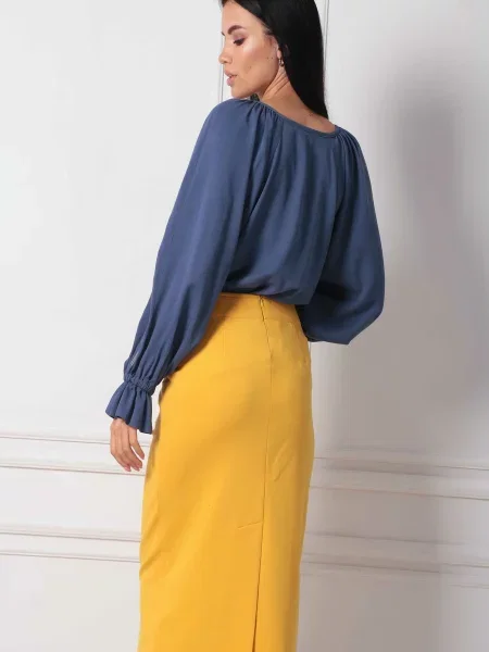 Блуза RiMari джинс віскоза/модал