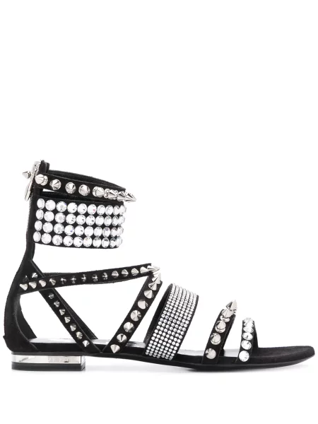 Sandale Philipp Plein cu tepi negru