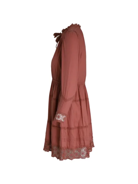 Rochie mini Ulla Johnson de costum maro