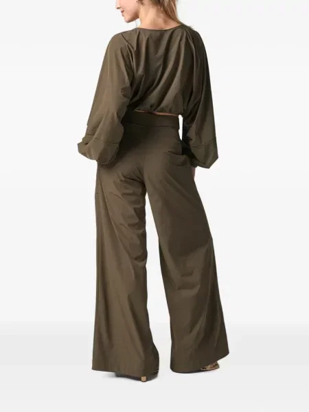 Pantaloni palazzo Jbq verde