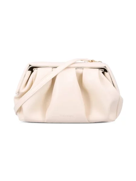 Torebka Themoirè beżowa