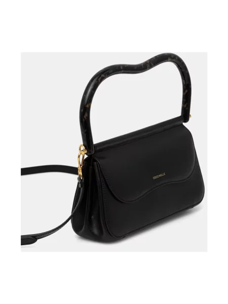 Coccinelle torebka crossbody skórzana czarna