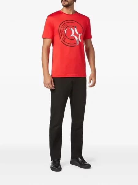 Tricou Billionaire cu imagine roșu