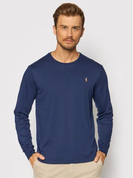 Hosszú póló Polo Ralph Lauren sötétkék