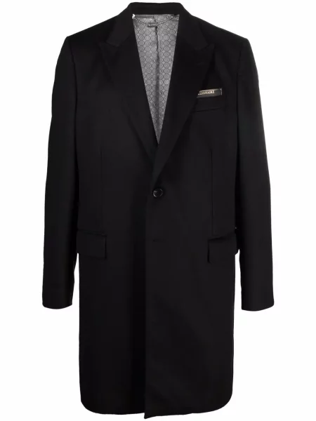 Palton Billionaire din cașmir negru