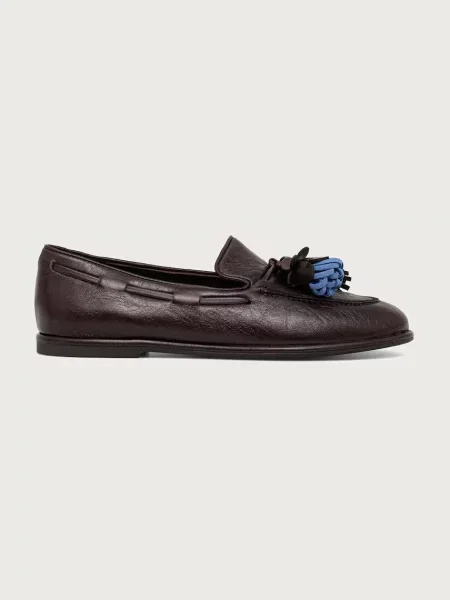 Answear.LAB mocasini pentru femei din piele maro